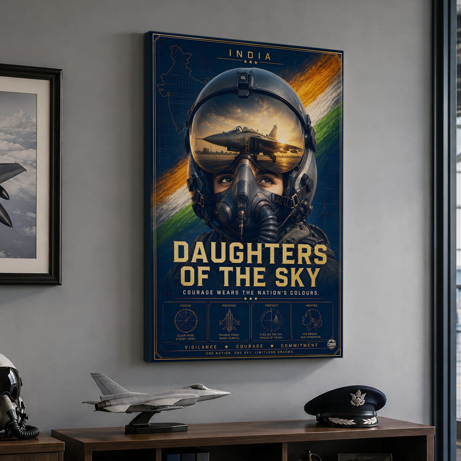 Daughters of the Sky – Courage Wears the Nation's Colours