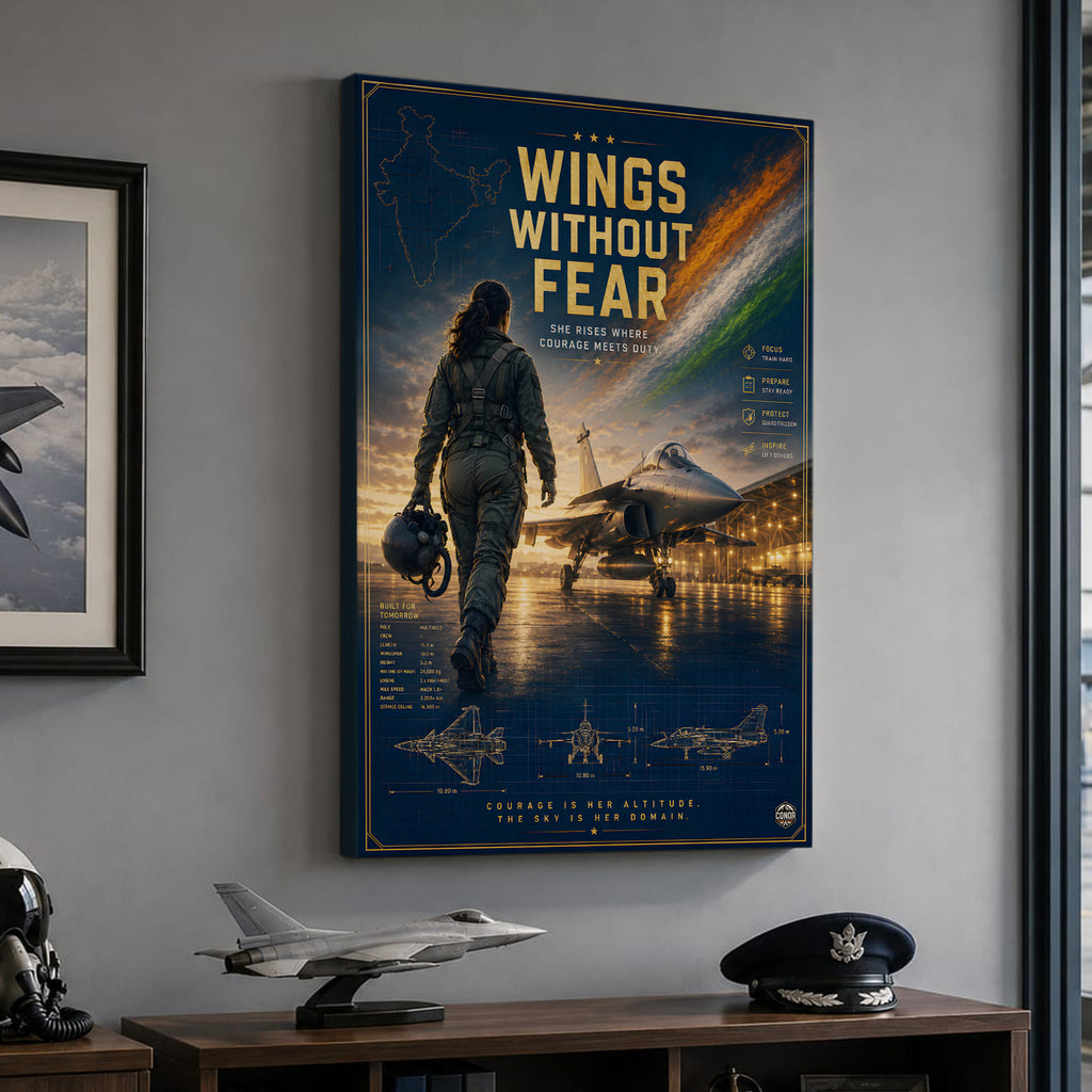 Wings Without Fear – Courage Meets Duty