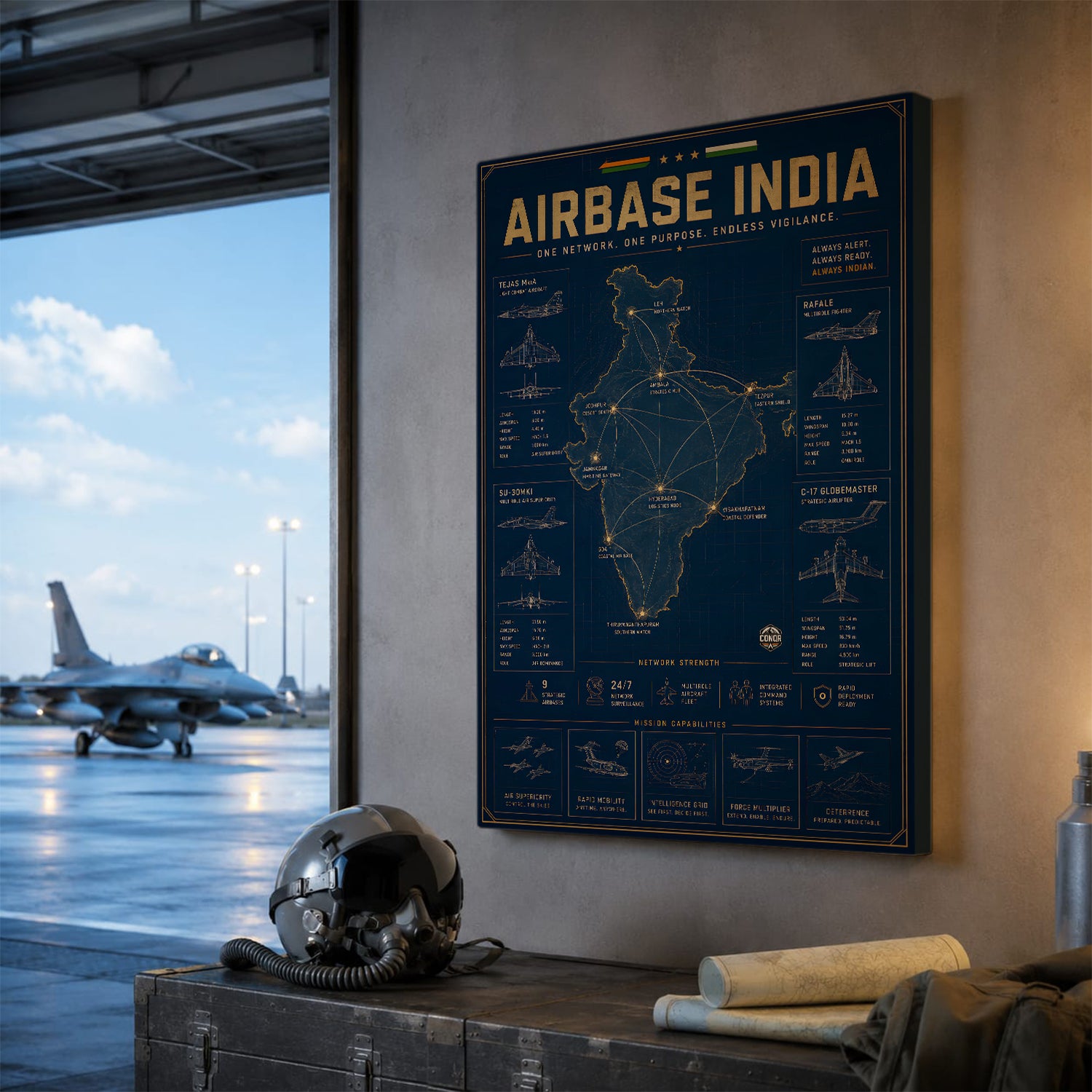 Airbase India – One Network, Endless Vigilance