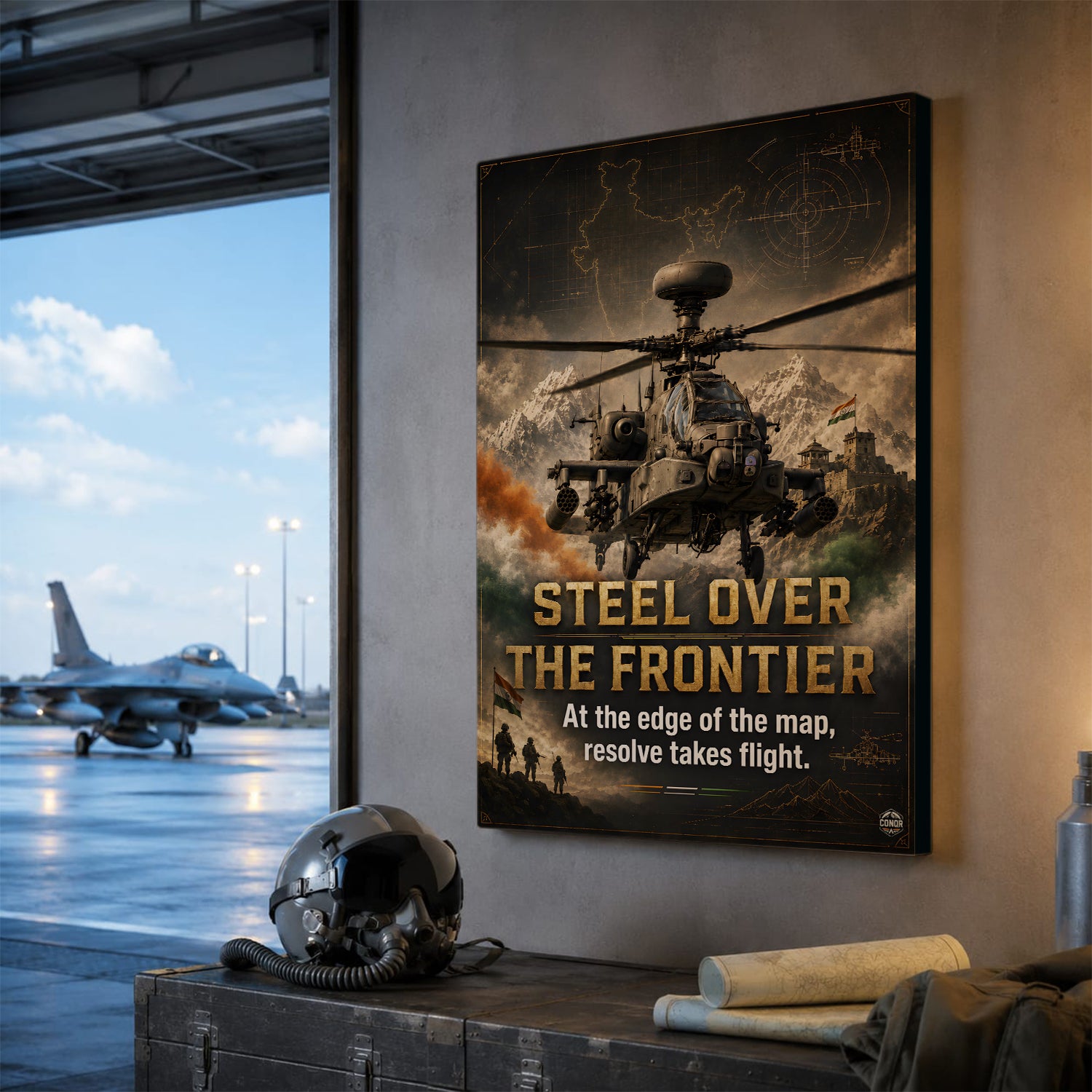 Steel Over the Frontier – Resolve Takes Flight