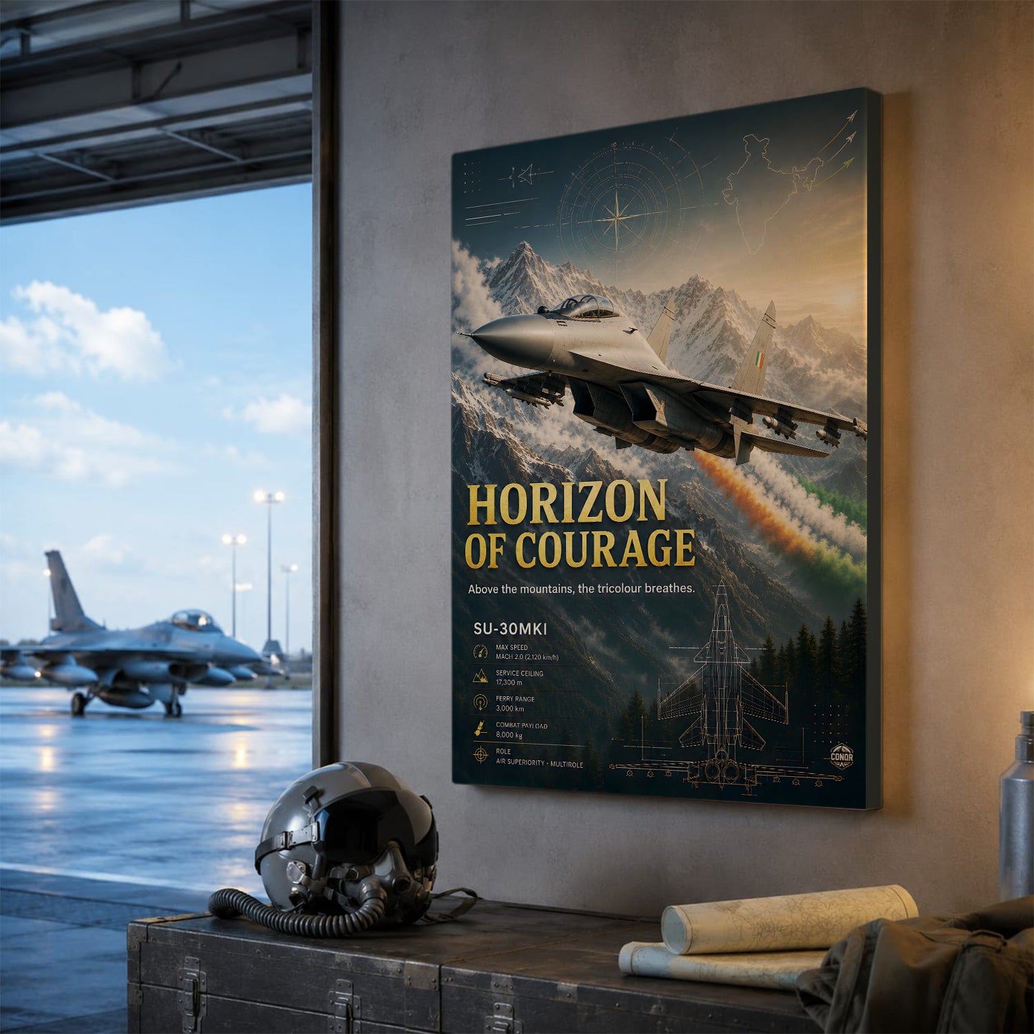 Horizon of Courage – The Tricolour Breathes