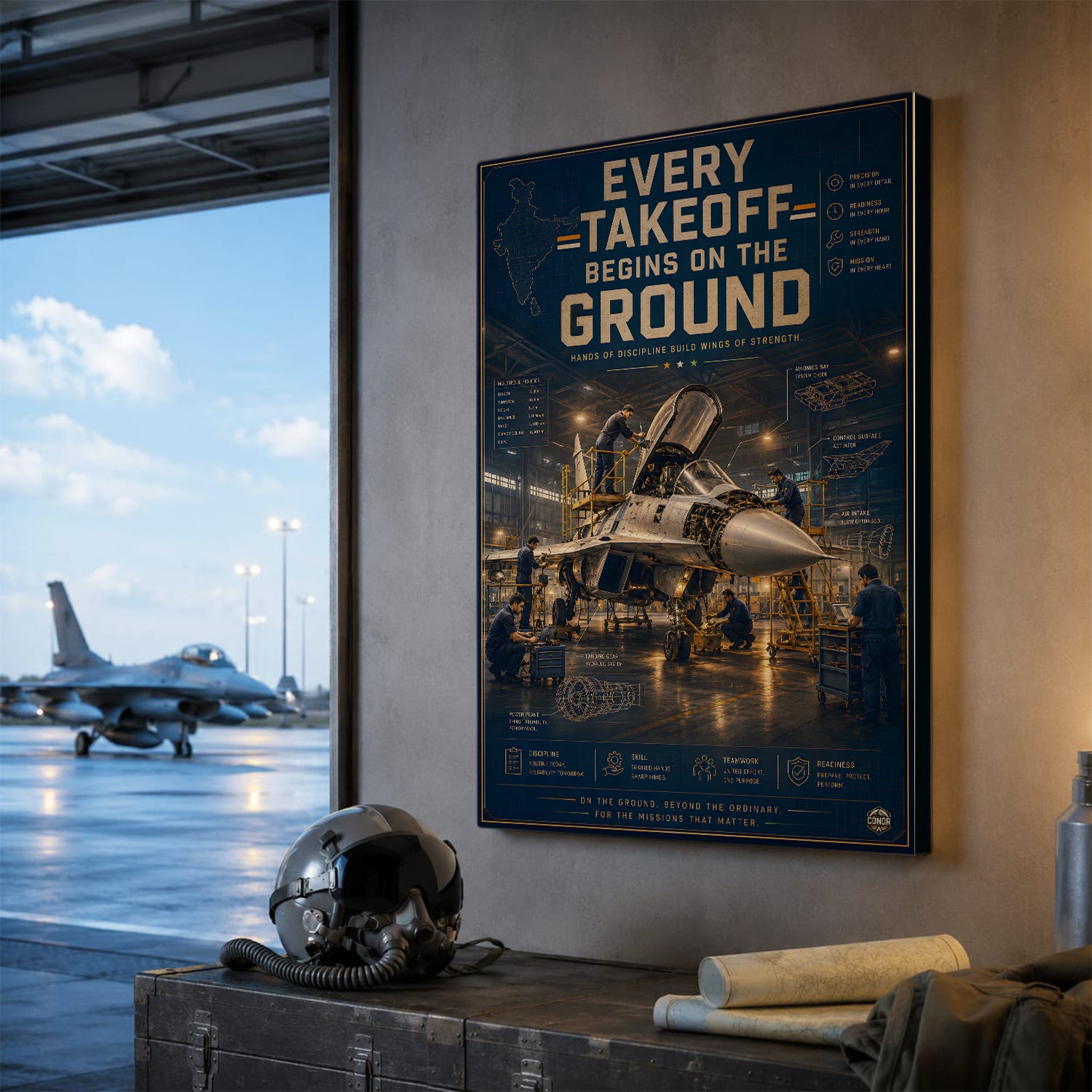Every Takeoff Begins on the Ground – Hands of Discipline