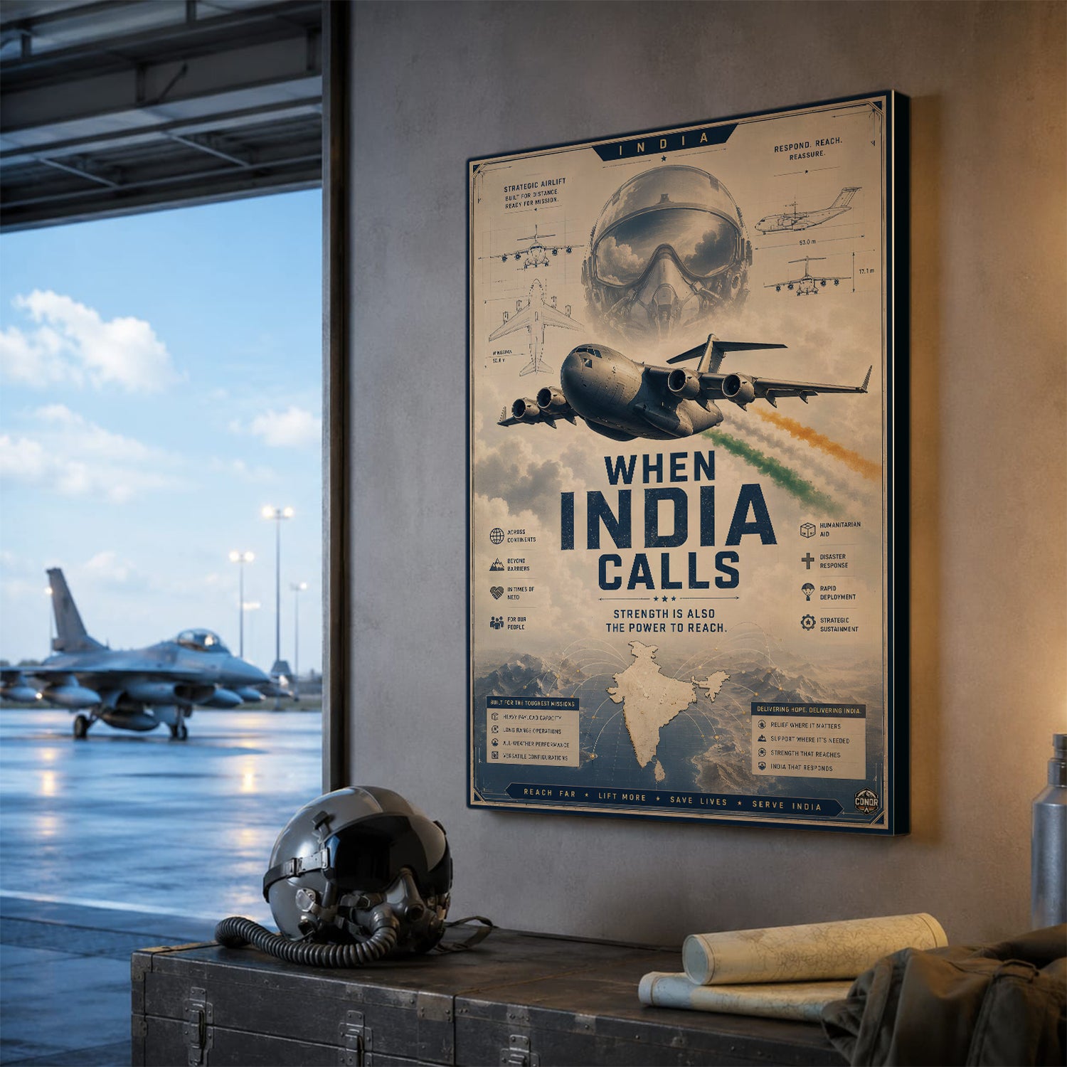 Strategic Airlift – When India Calls