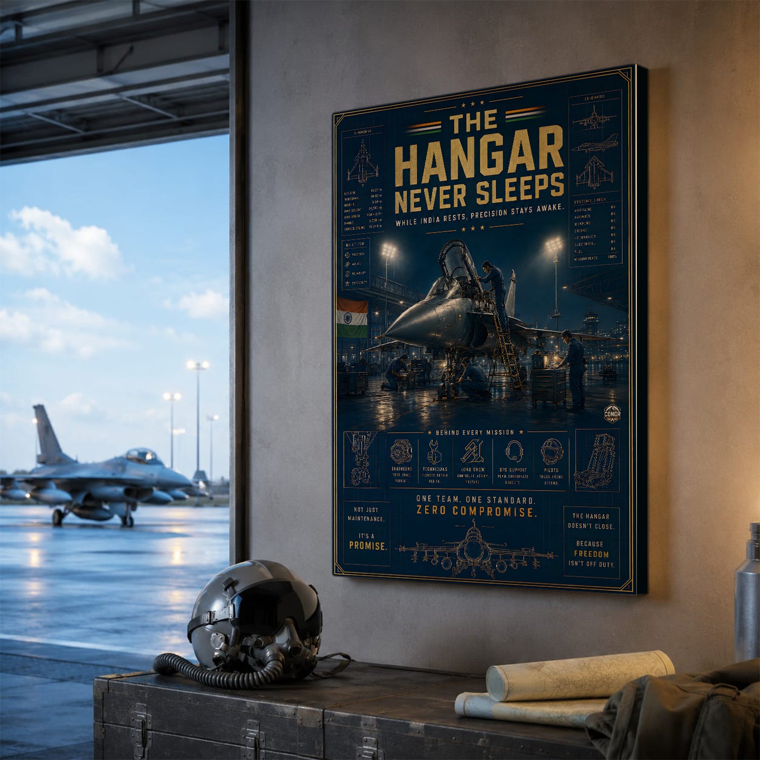 The Hangar Never Sleeps – Precision Stays Awake