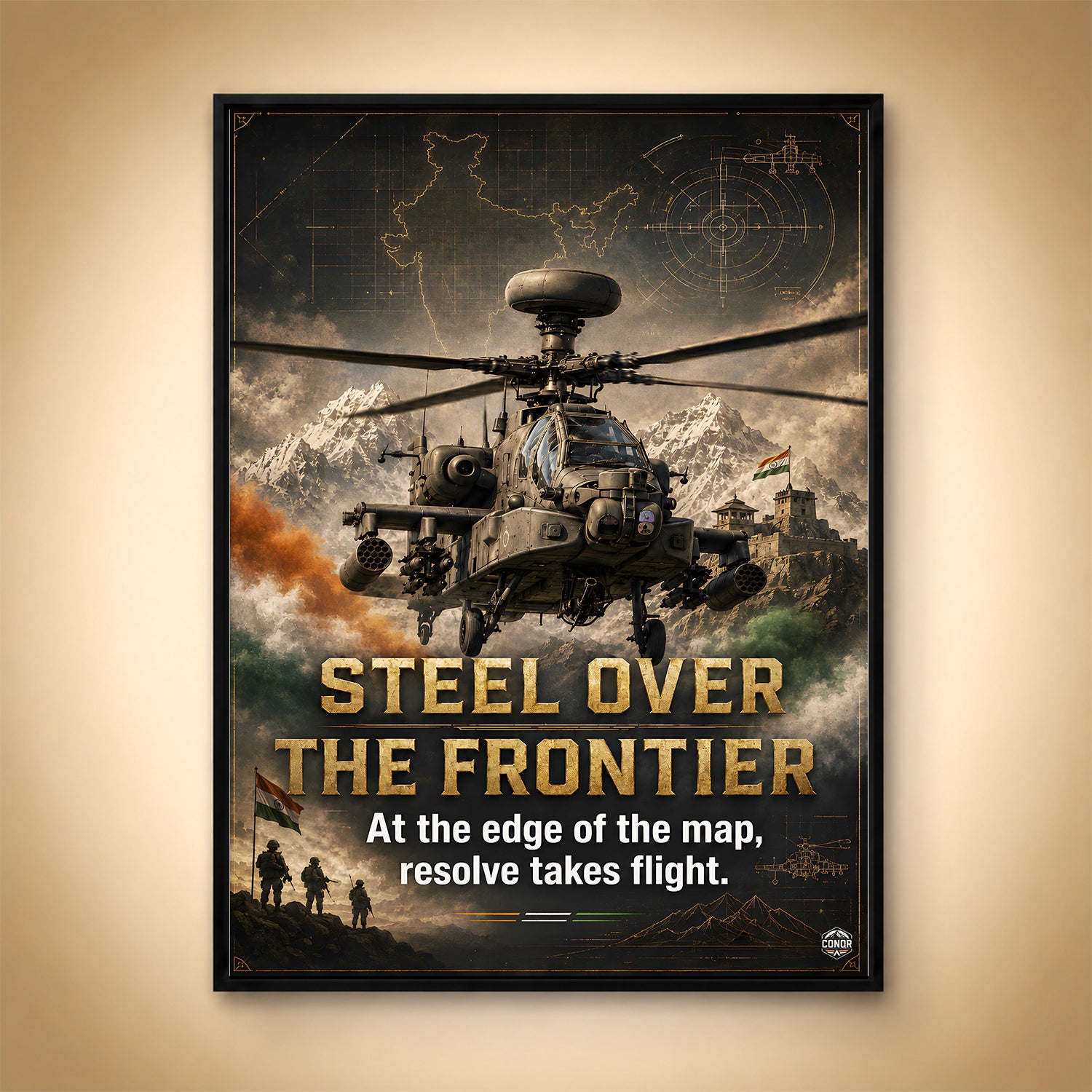 Steel Over the Frontier – Resolve Takes Flight