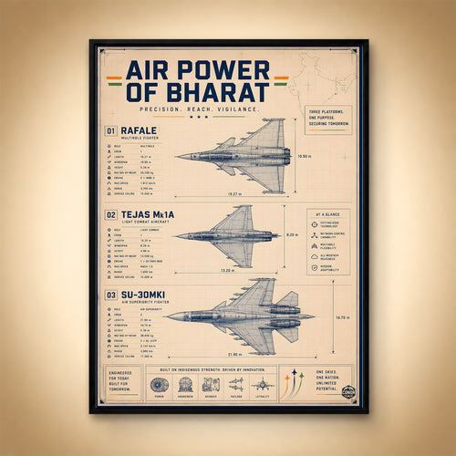 Air Power of Bharat – Three Platforms, One Purpose