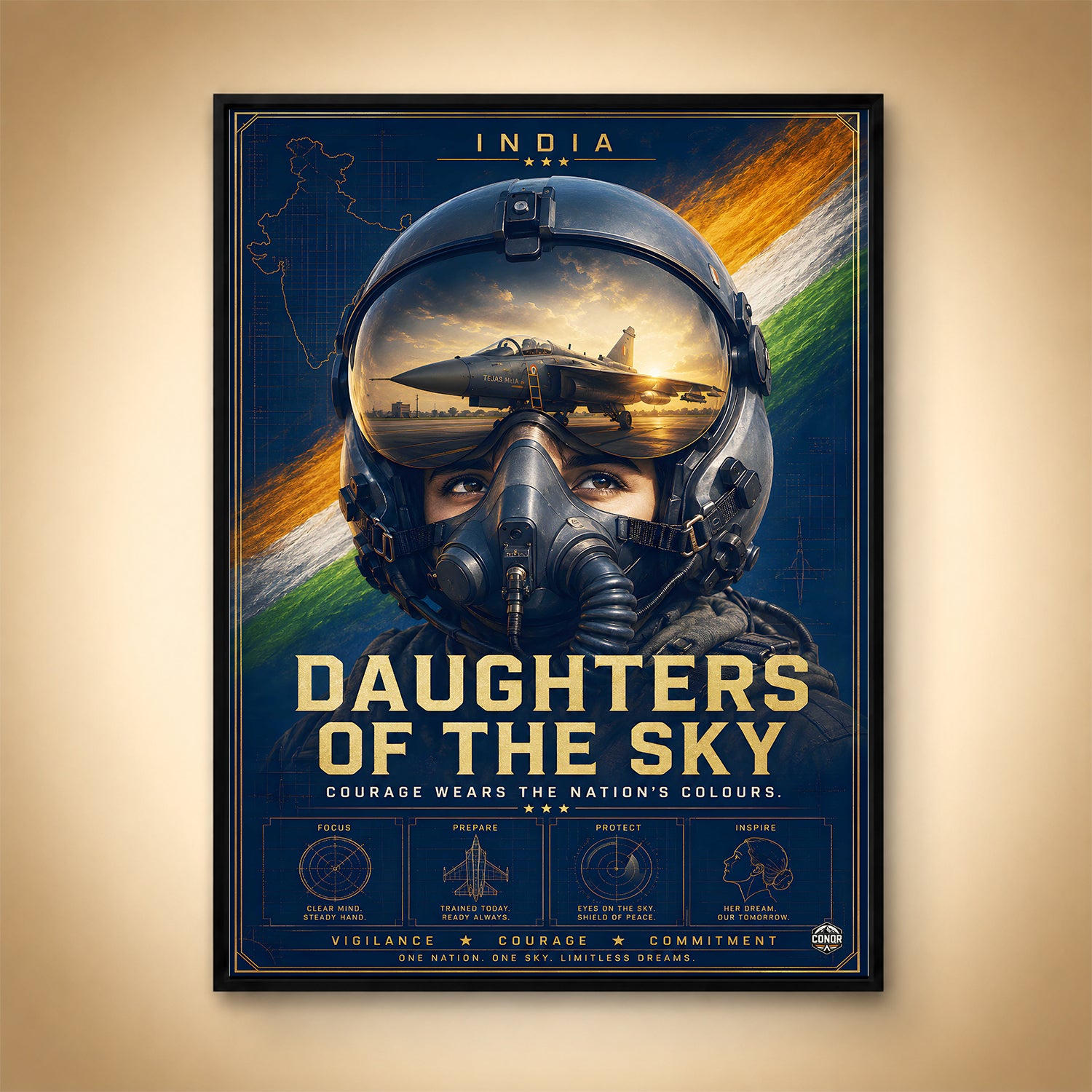 Daughters of the Sky – Courage Wears the Nation's Colours