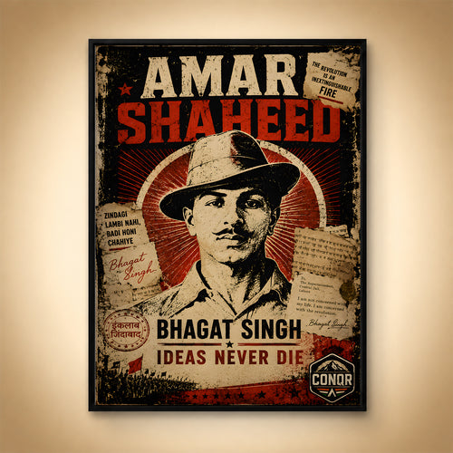 Amar Shaheed – Ideas Never Die (CONQR-BHF-BHAGAT-010)