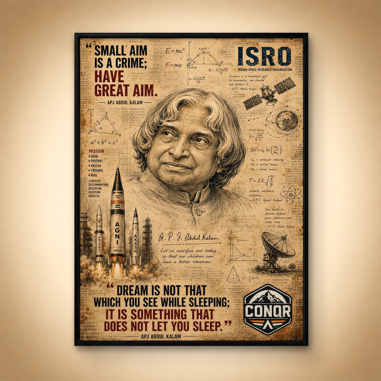 The Kalam Vision – Small Aim Is a Crime