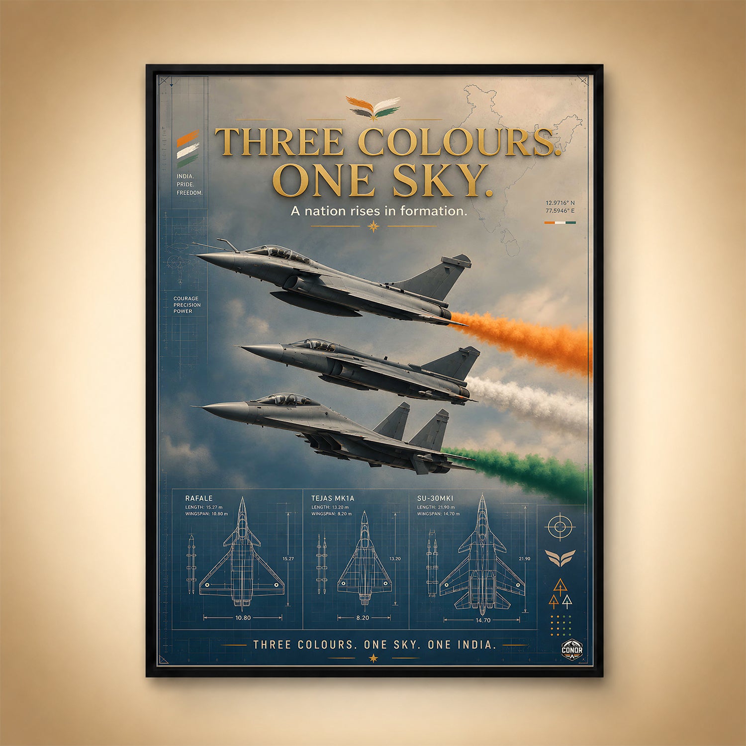 Three Colours, One Sky – A Nation in Formation
