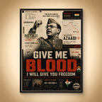 Give Me Blood – Freedom Is Not Given, It Is Taken (CONQR-BHF-BOSE-005)