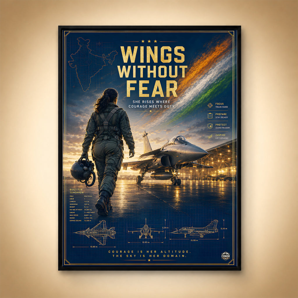 Wings Without Fear – Courage Meets Duty