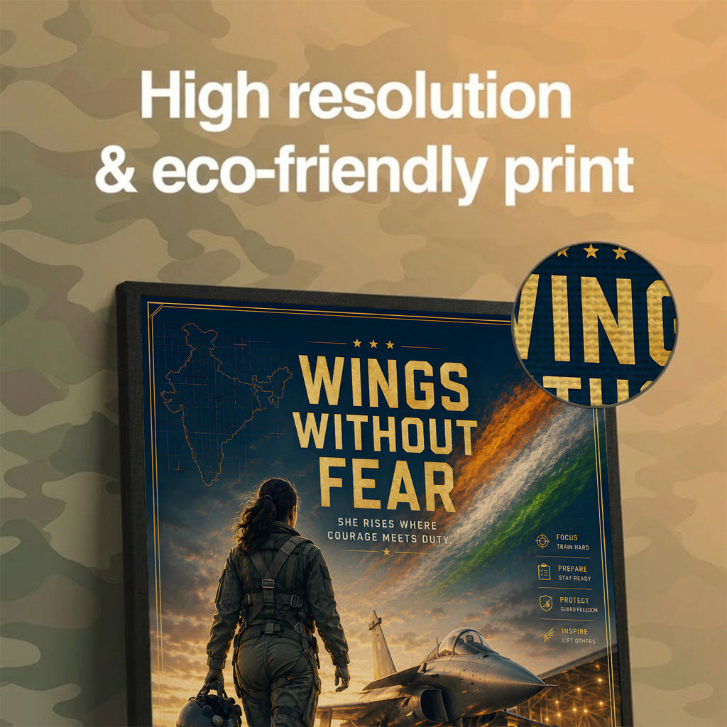 Wings Without Fear – Courage Meets Duty