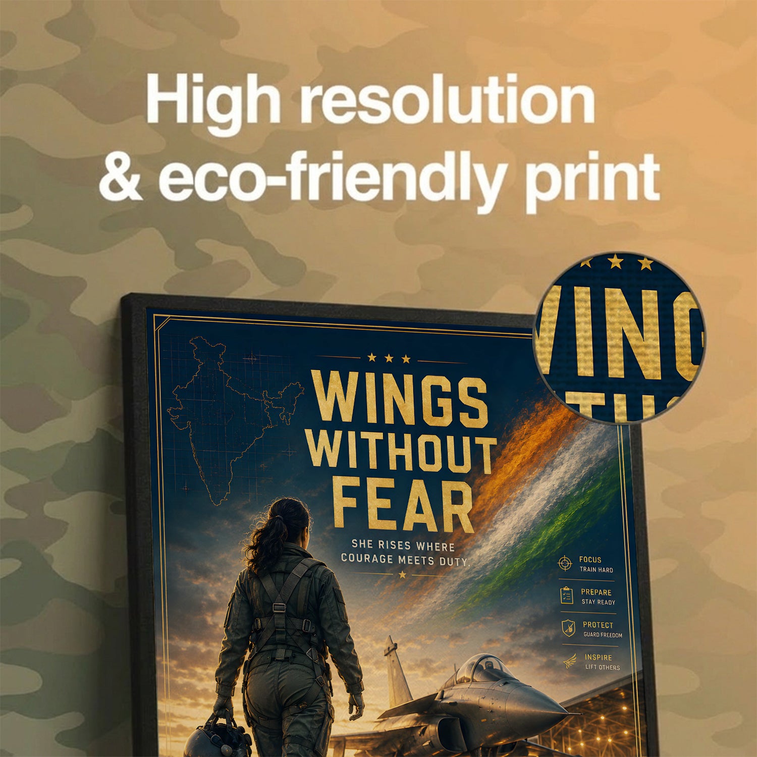 Wings Without Fear – Courage Meets Duty
