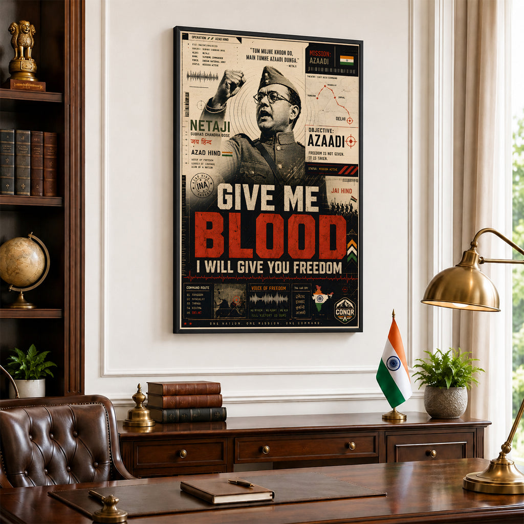 Give Me Blood – Freedom Is Not Given, It Is Taken (CONQR-BHF-BOSE-005)