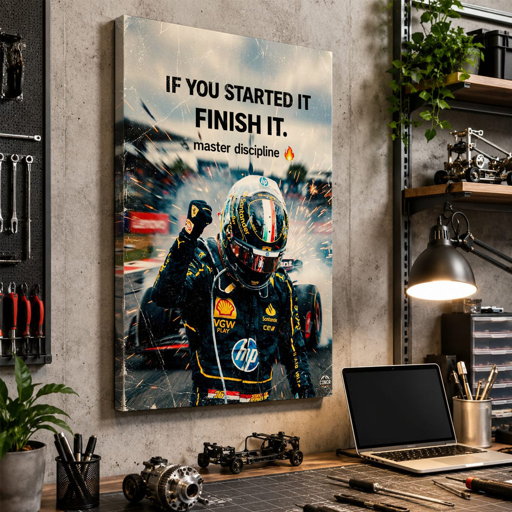 Finish What You Started – Master Discipline