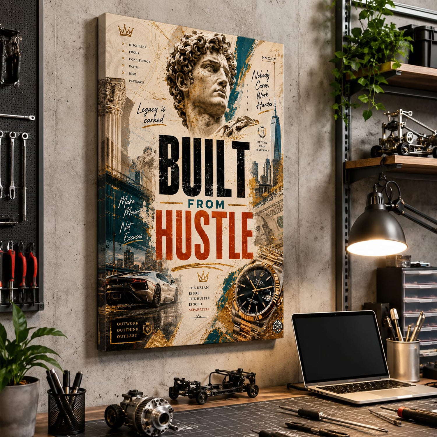 Built From Hustle – Earned, Never Given