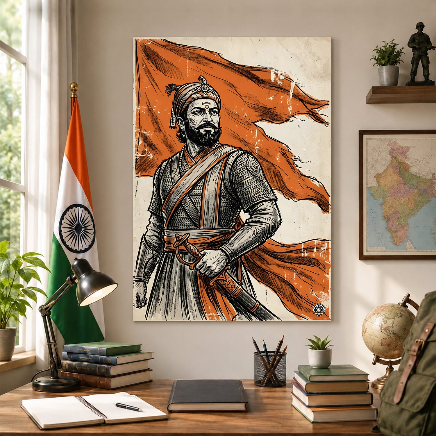 Bhagwa Warrior – The Flag Comes First