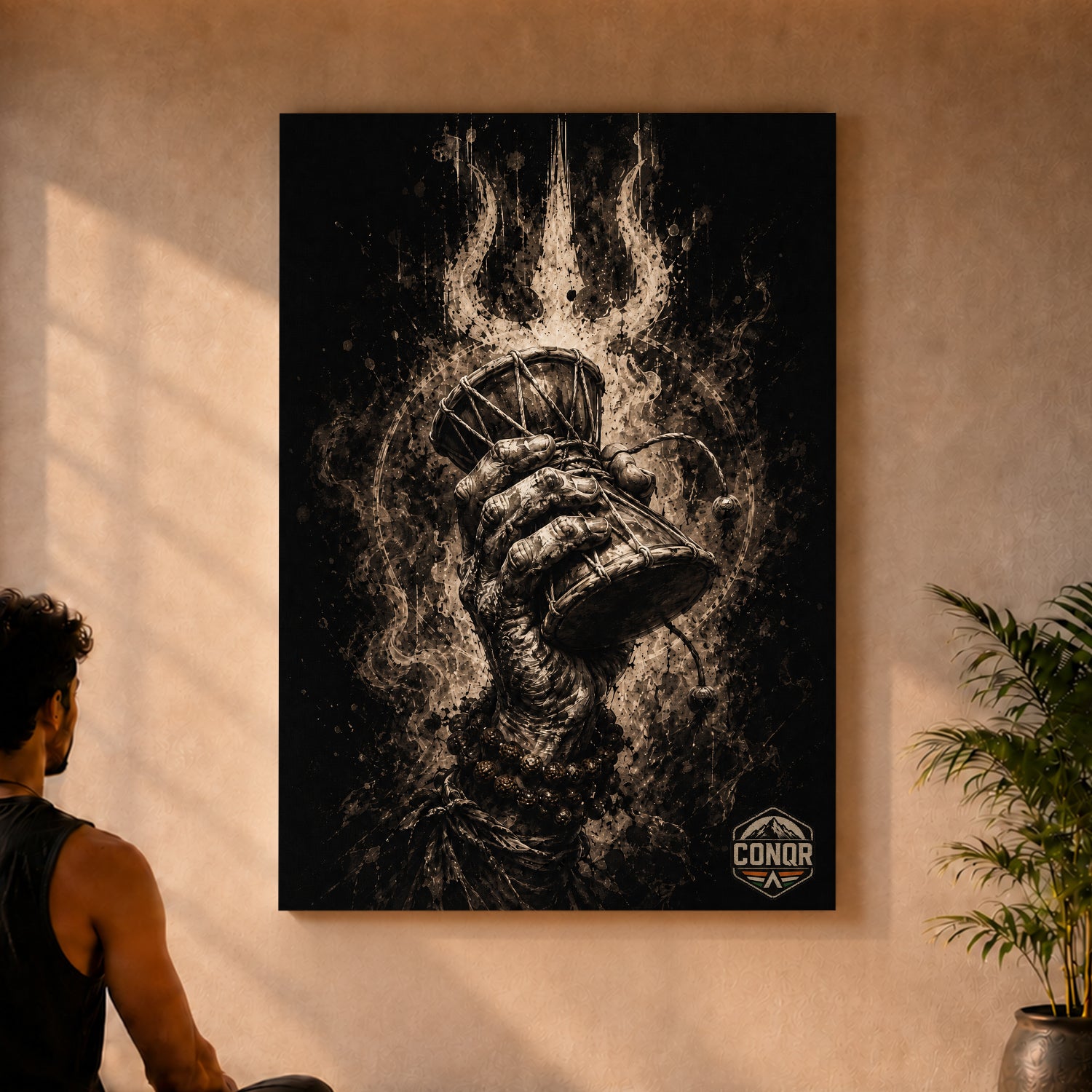 Cosmic Damru – The First Beat of Creation