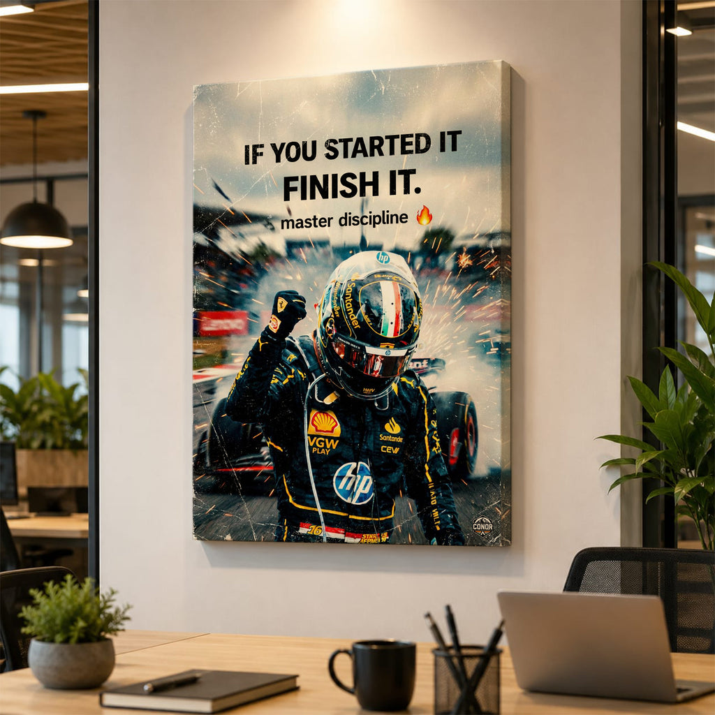 Finish What You Started – Master Discipline