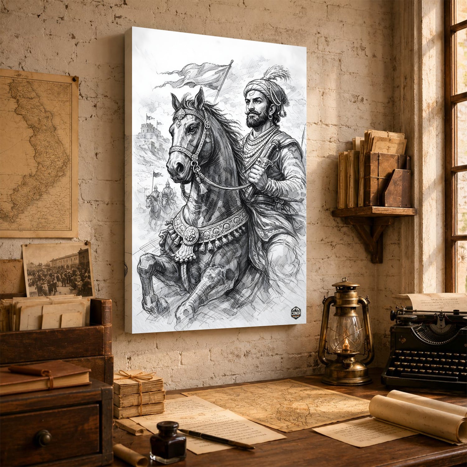 The King Rides First – Shivaji Maharaj on Horseback