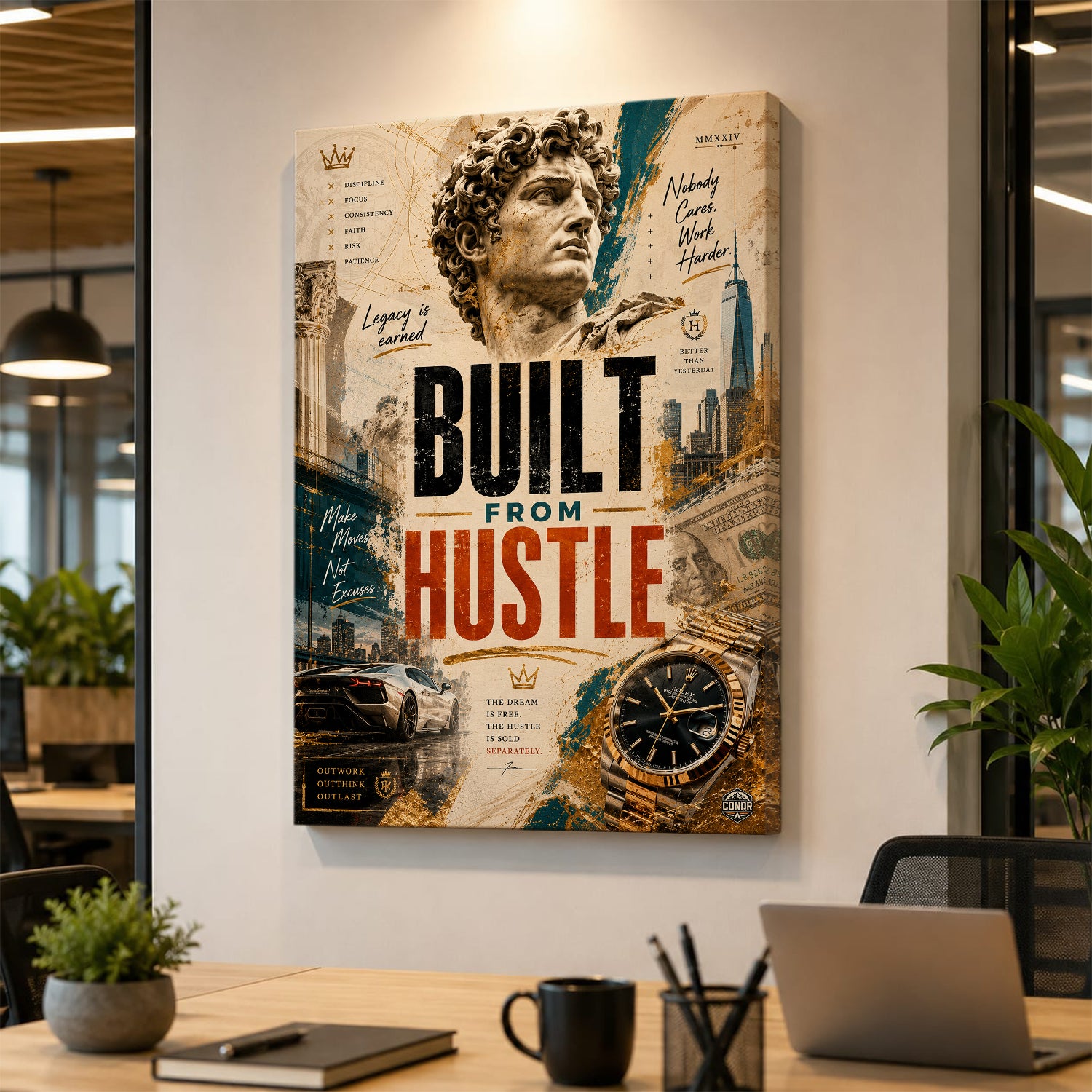 Built From Hustle – Earned, Never Given