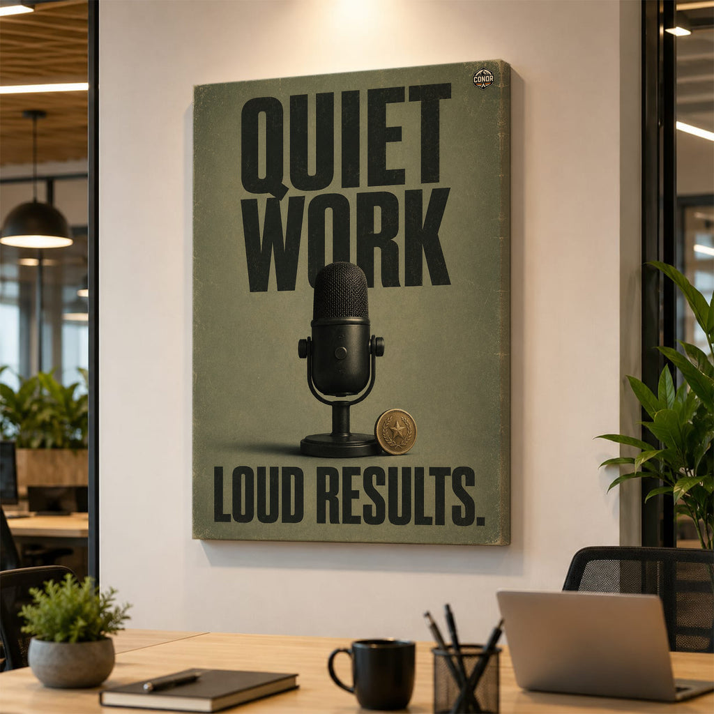 Quiet Work, Loud Results – Let the Work Speak
