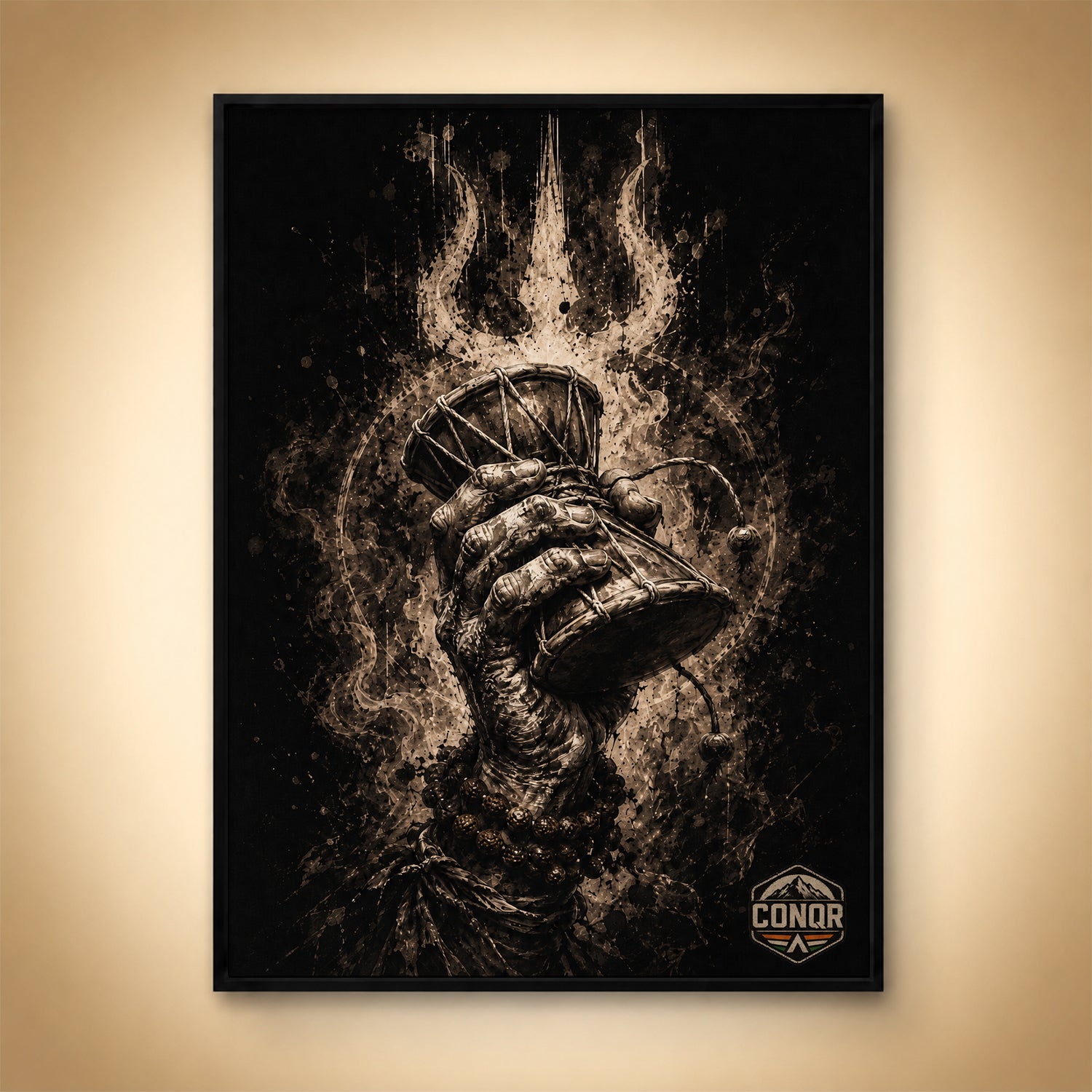 Cosmic Damru – The First Beat of Creation