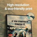 Finish What You Started – Master Discipline