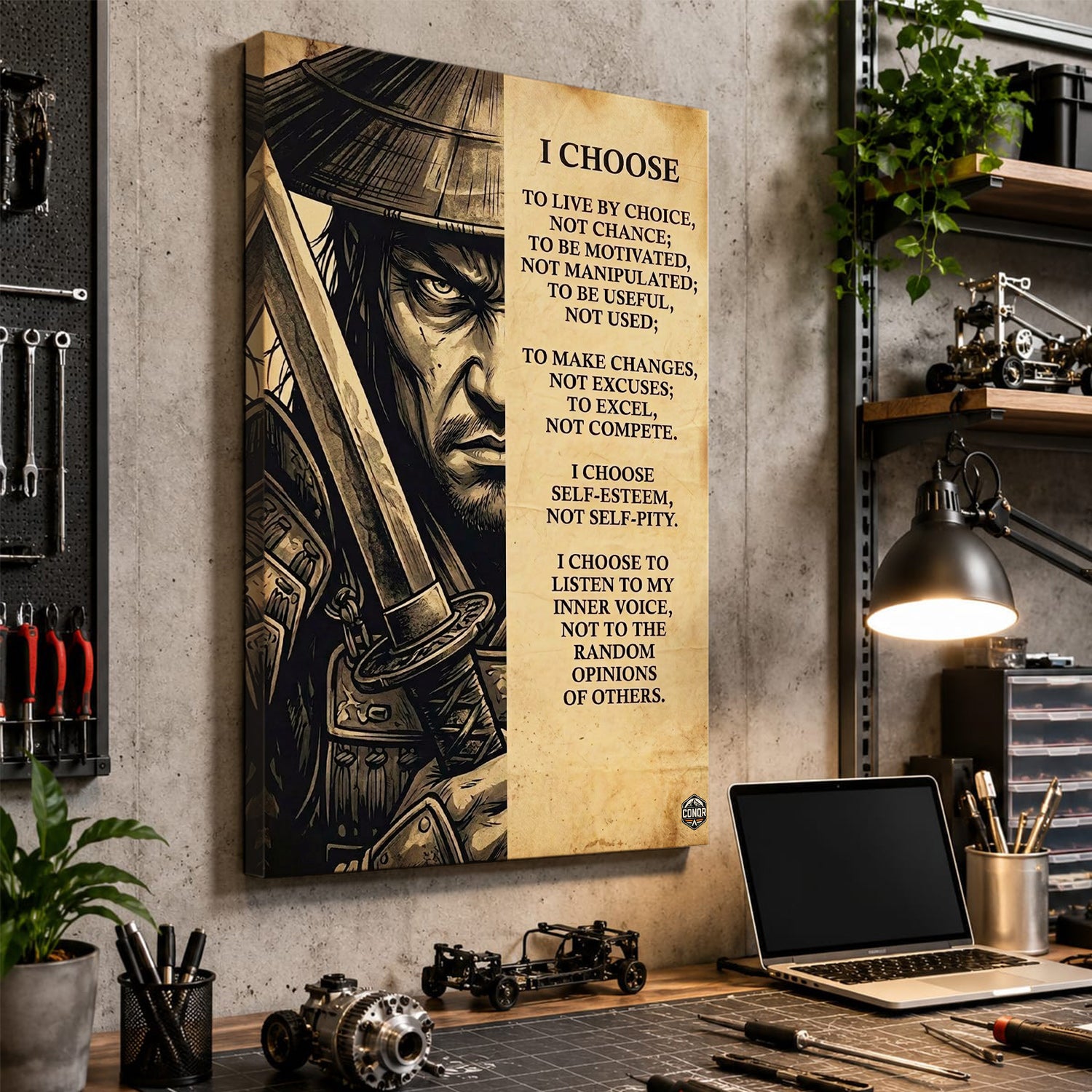 The Samurai's Choice – I Choose Discipline