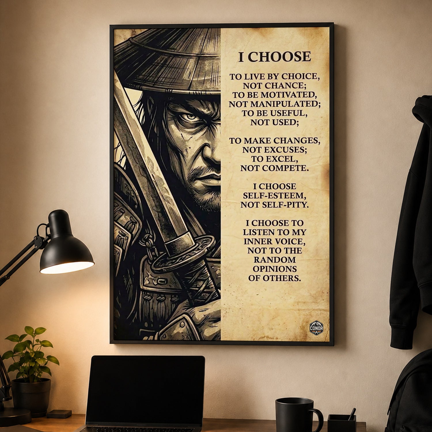 The Samurai's Choice – I Choose Discipline
