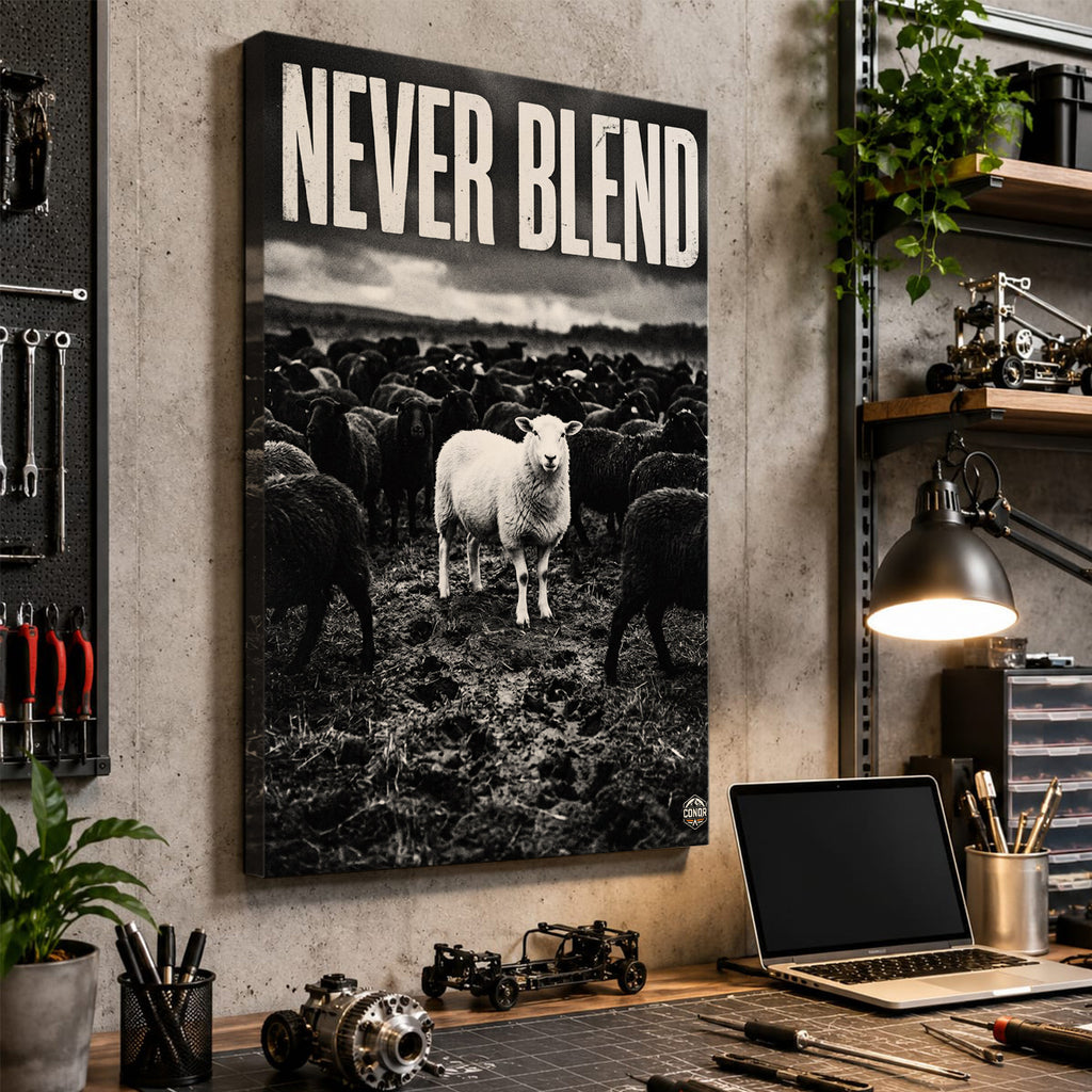 Never Blend – Born to Stand Apart