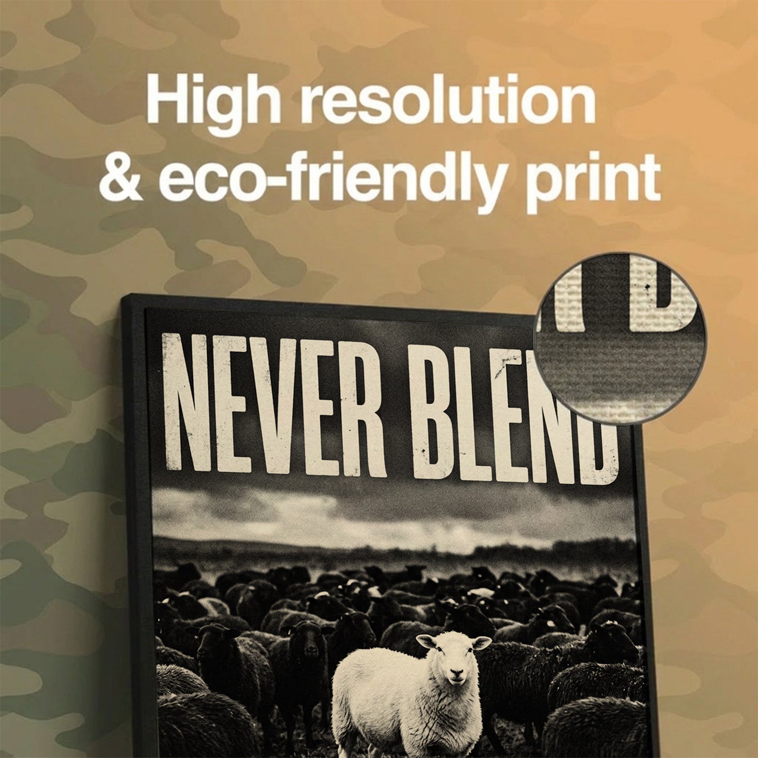 Never Blend – Born to Stand Apart