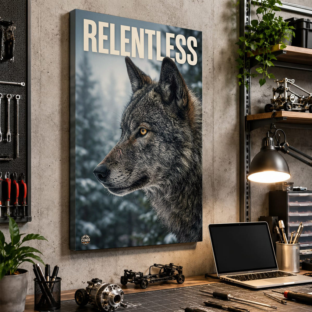 Relentless – Wolves Hunt in Winter Too