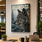 Relentless – Wolves Hunt in Winter Too