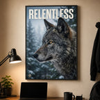 Relentless – Wolves Hunt in Winter Too