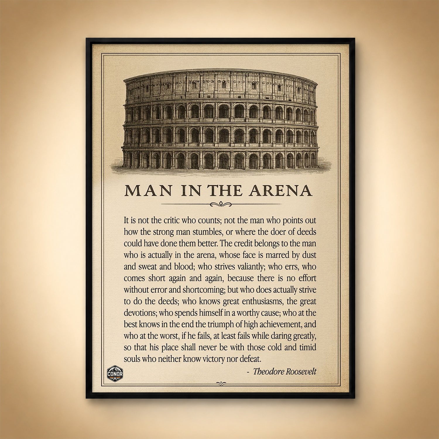 Man in the Arena – The Critic Doesn't Count