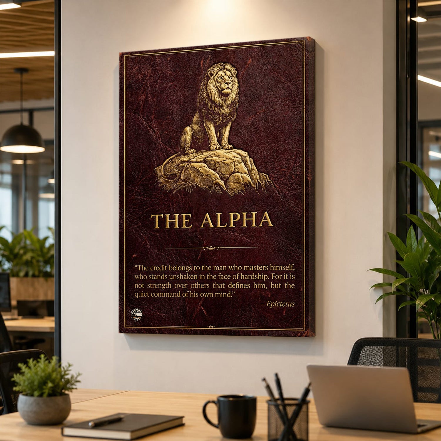 The Alpha – Master of Himself First