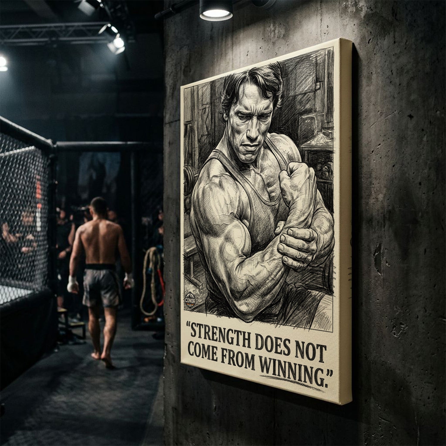 Strength Isn't Won – It's Forged in the Struggle