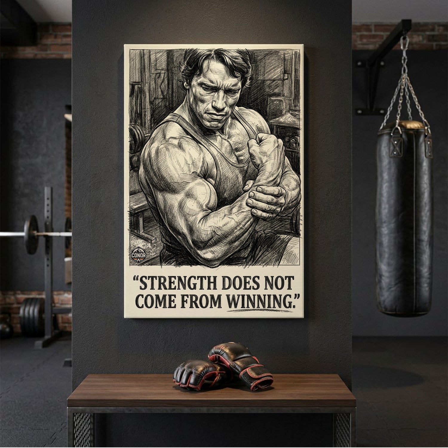 Strength Isn't Won – It's Forged in the Struggle