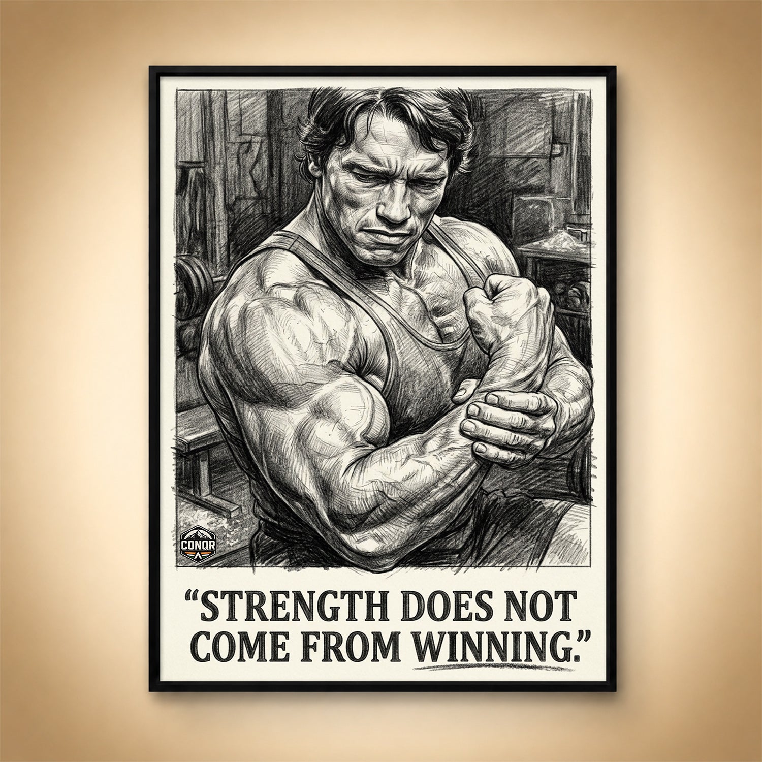 Strength Isn't Won – It's Forged in the Struggle