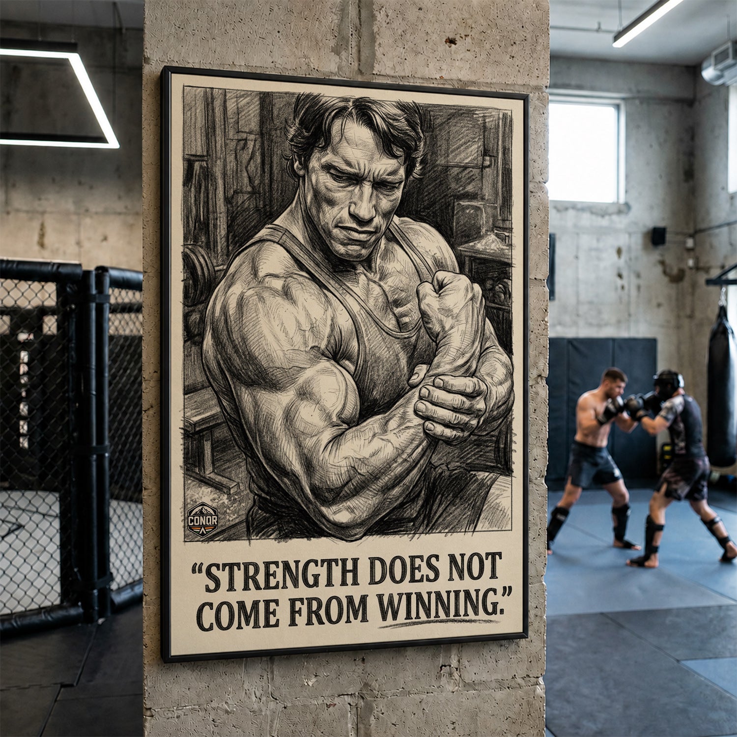 Strength Isn't Won – It's Forged in the Struggle