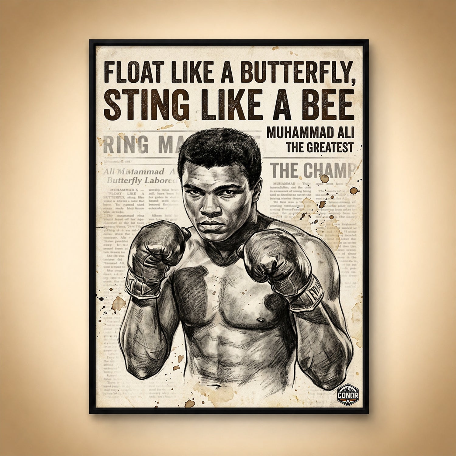 Float Like a Butterfly – The Greatest's Creed