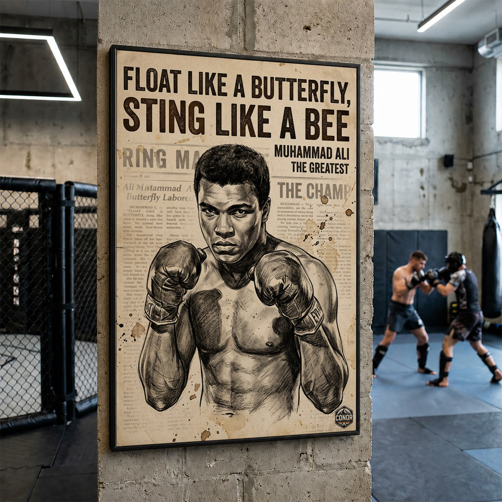 Float Like a Butterfly – The Greatest's Creed