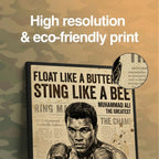 Float Like a Butterfly – The Greatest's Creed