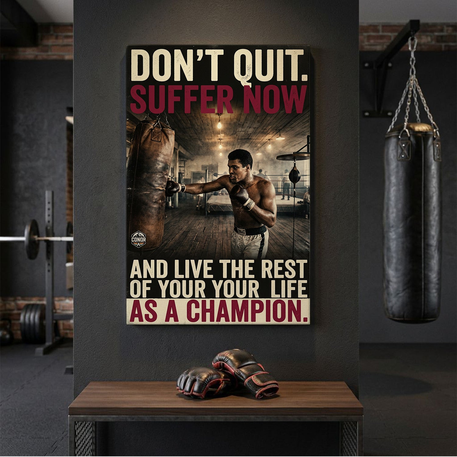 Suffer Now – Live as a Champion