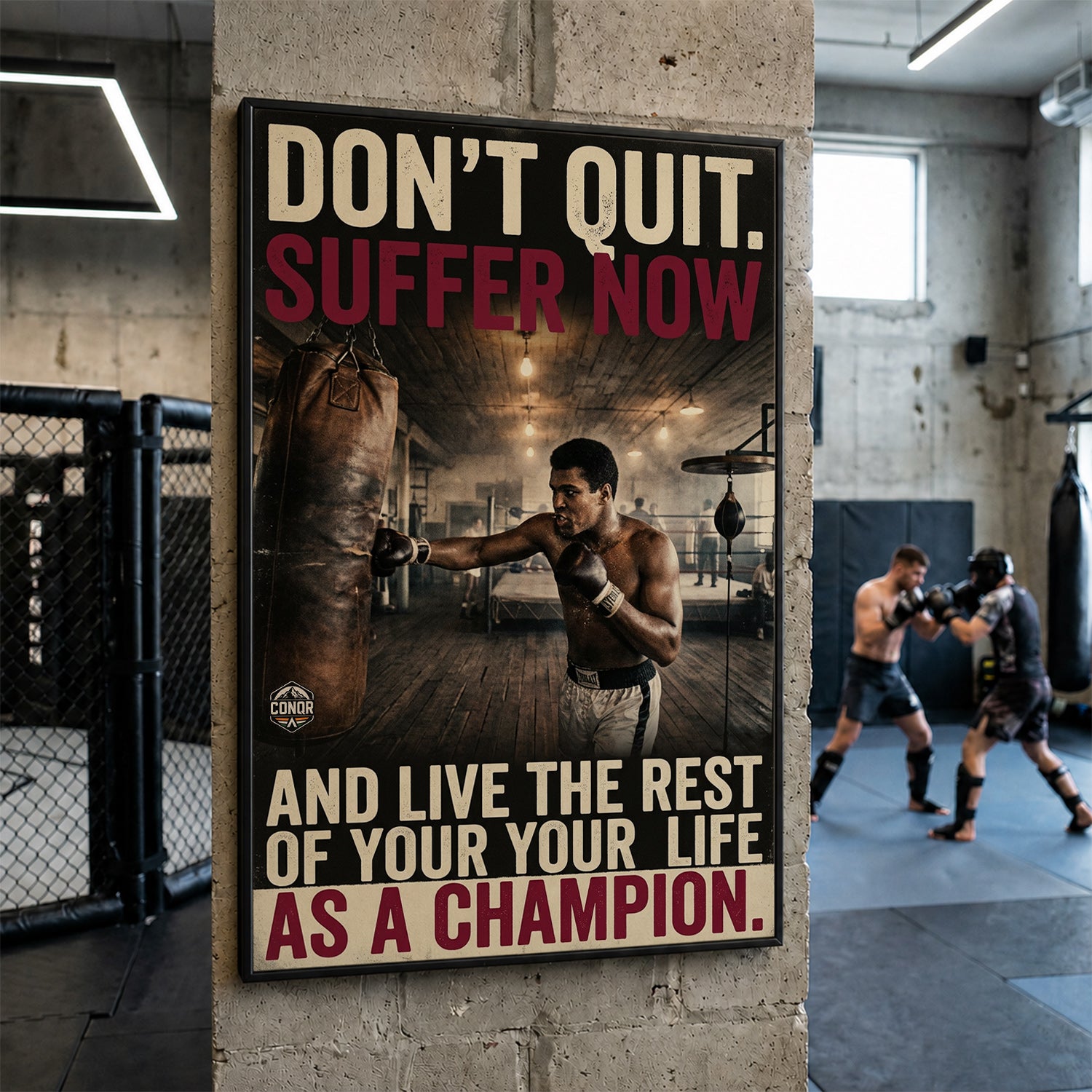 Suffer Now – Live as a Champion