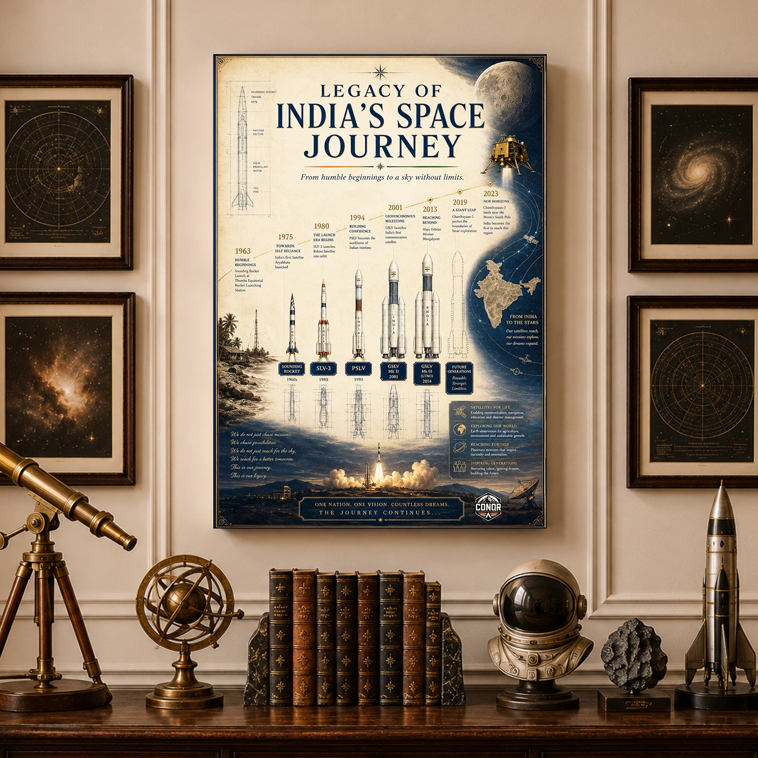 Legacy of India's Space Journey – 1963 to Beyond