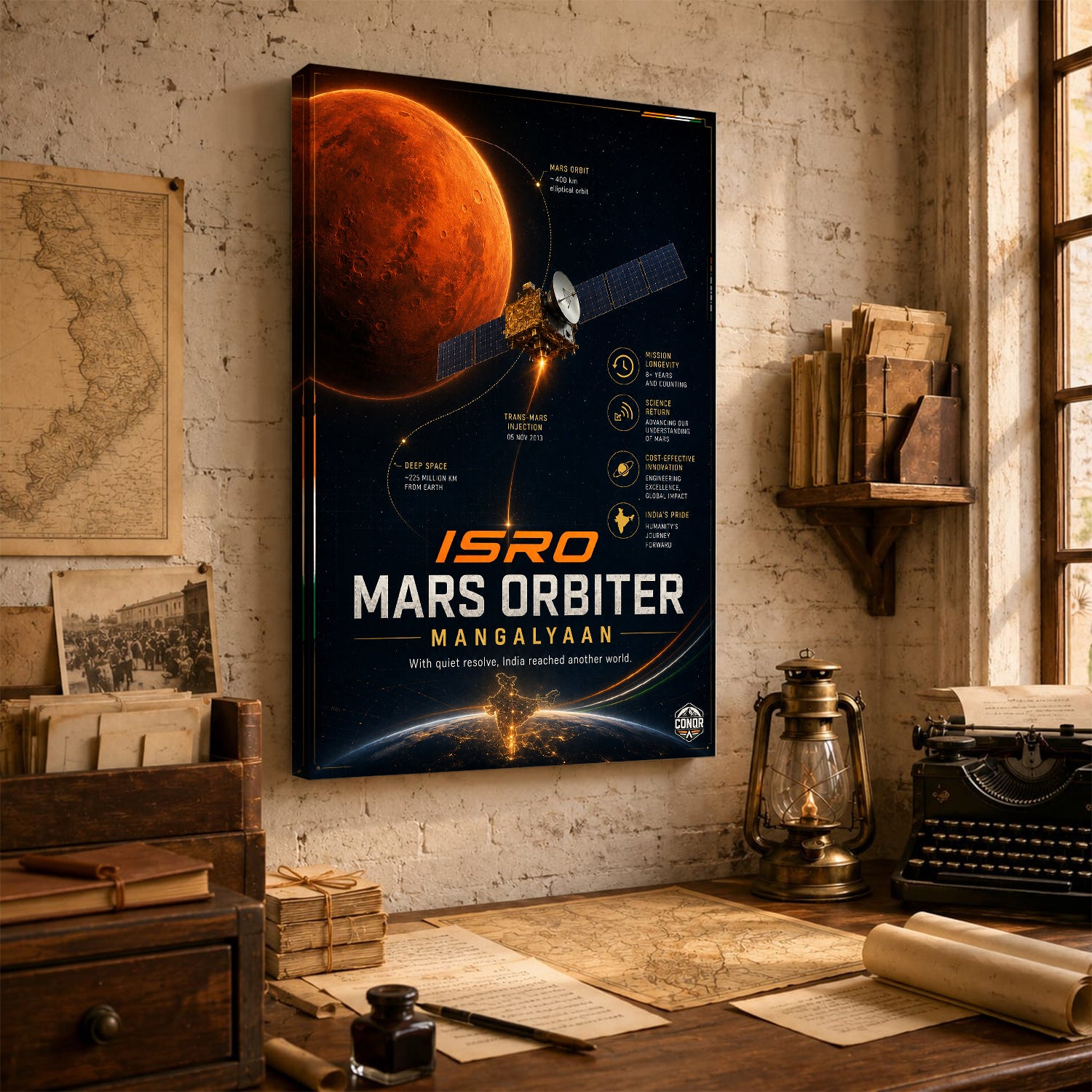 Mars Orbiter – Quiet Resolve at Another World