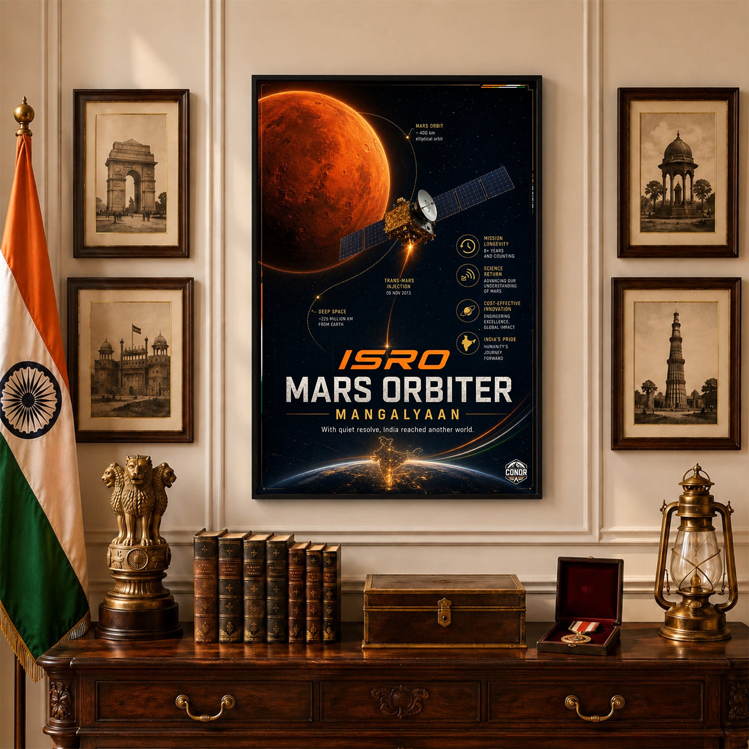 Mars Orbiter – Quiet Resolve at Another World